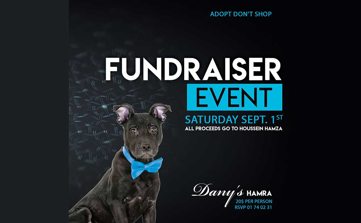 FUNDRAISER EVENT AT DANY’S FOR HUSSEIN HAMZA