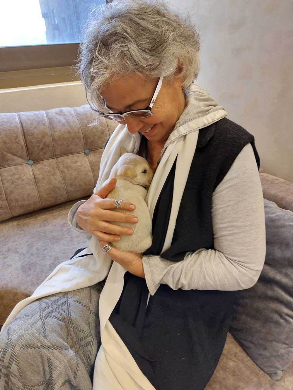 BLISS: THE FIRST RESCUED PUPPY IN EGYPT