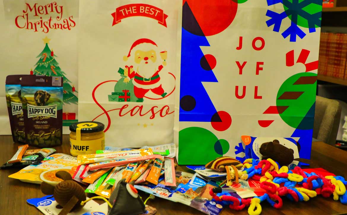 CHRISTMAS BAGS ON CHRISTMAS EVE