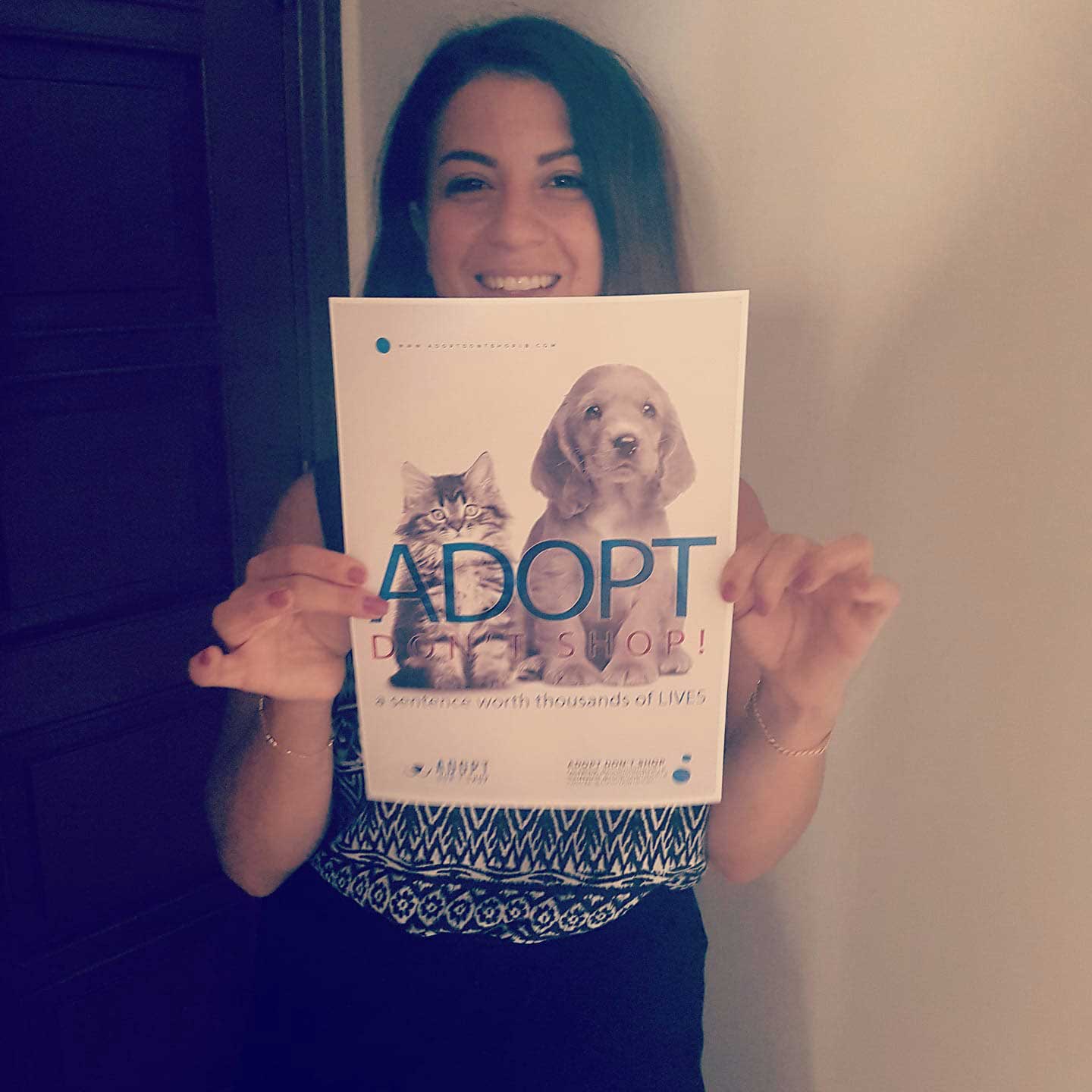 ADOPT DON’T SHOPT – CAMPAIGN #1